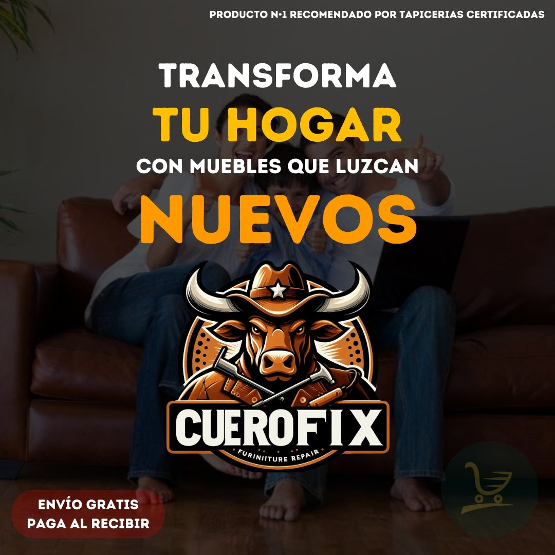 CUERO FIX ™ - Parche Adhesivo reparador de Cuero