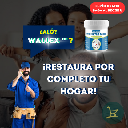 WALLEX ™ - Pasta reparadora de cerámicas, baldosas y paredes.